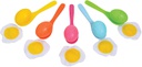 A set of plastic spoons/طقم ملاعق بلاستيكيه