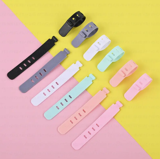 Cable Organizer Ties 20pcs/ربطات تنظيم الكابلات 20 قطعة