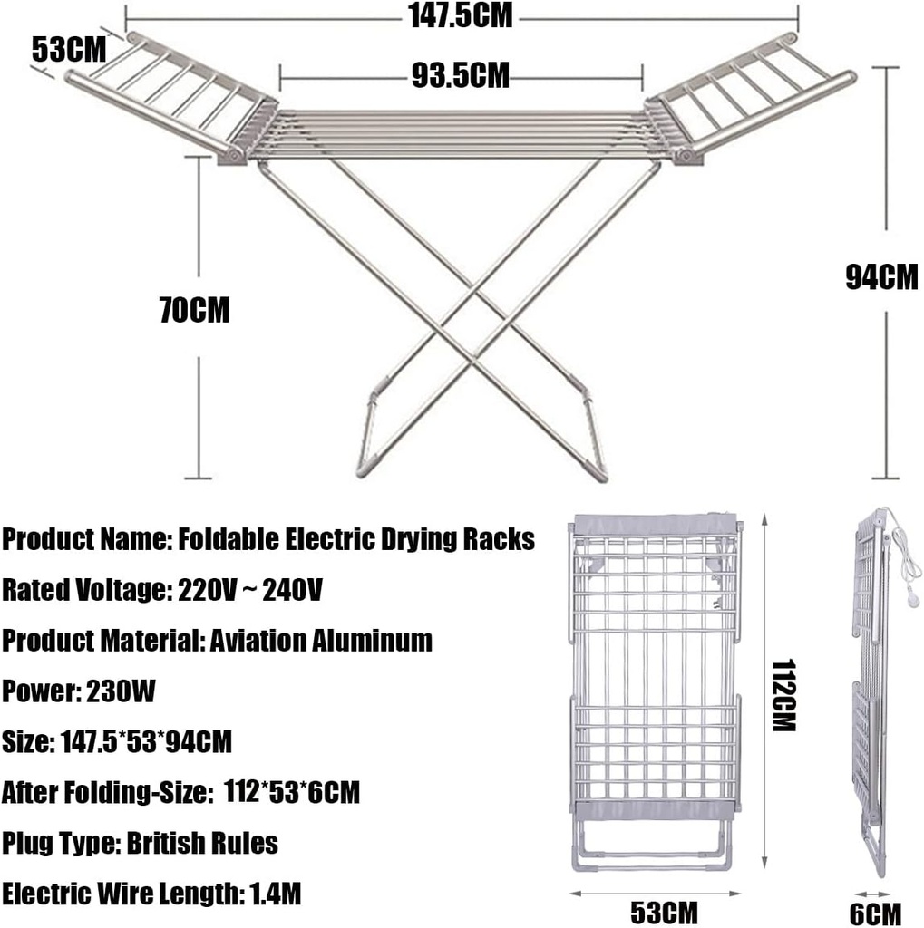 ELECTRIC AIRER / منشرة الملابس الكهربائية