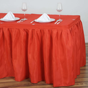 Satin table dress
Table Skirt
180*74+74 RED