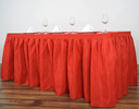 Satin table dress
Table Skirt
180*74+74 RED