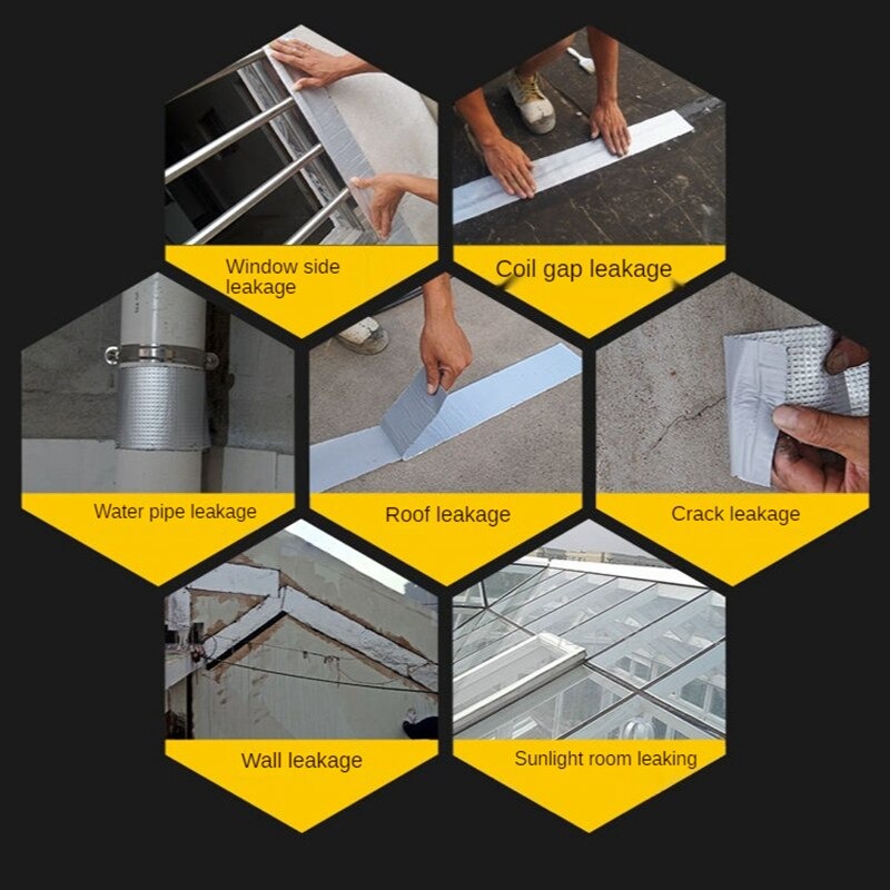 BUTYL WATERPROOF TAPE SMALL SIZE /  لصاق منع التسريبات القوي الحجم الصغير