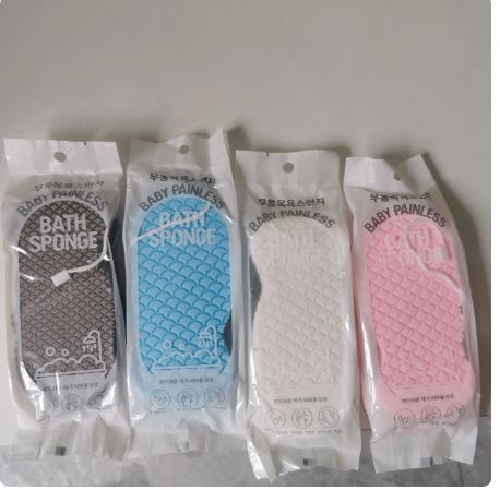 Baby Bath Sponge/ اسفنجة تنظيف الجسم