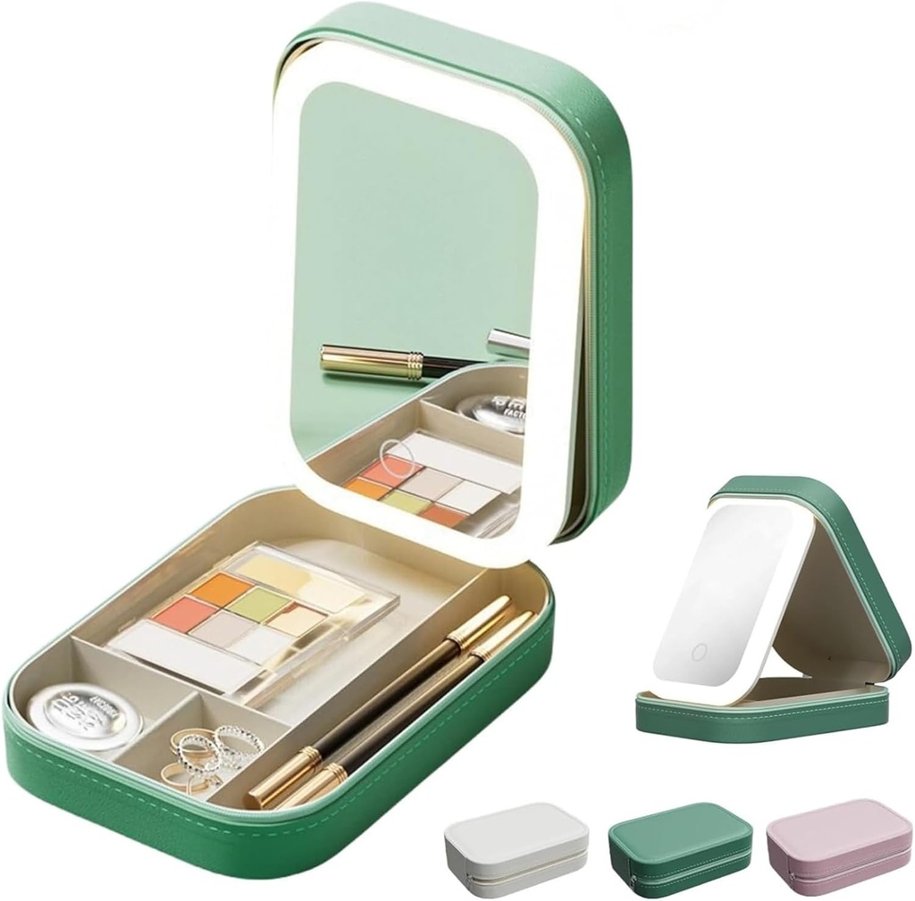 Jewelry box/ شنطة تنظيم الاكسسوارات م اضاءة 