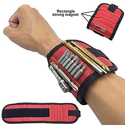 5 row super magnetic tool wristbands / أساور أدوات مغناطيسية فائقة مكونة من 5 صفوف