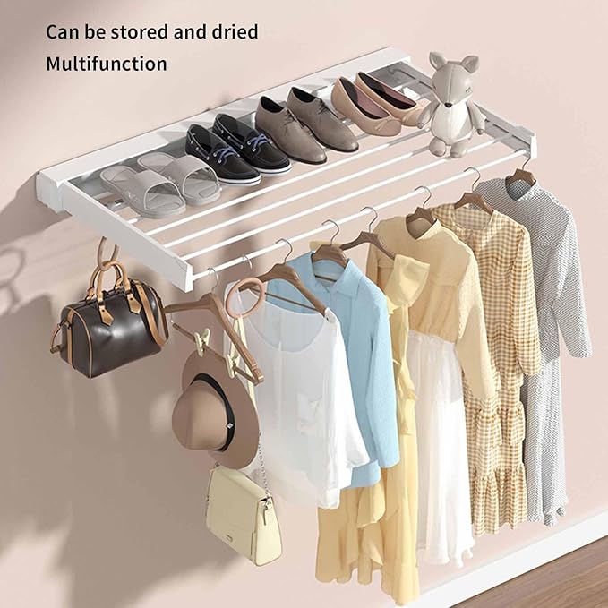 CLOTHE HANGER Foldable CLOTHE  Drying Rack-B  BNOV 4211-2  / منشرة تجفيف الملابس القابلة للطي