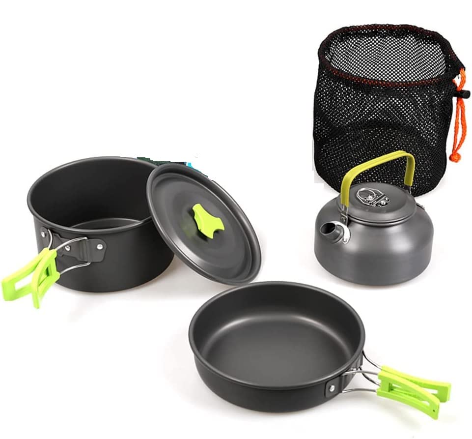 Diacroy Camping Cookware Set / مجموعة أواني الطهي للتخييم