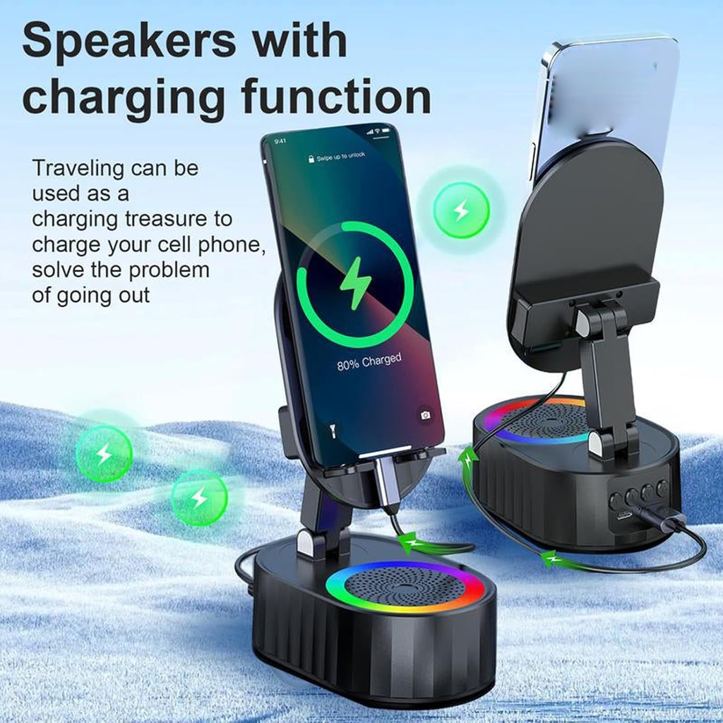 wireless induction Bluetooth speaker