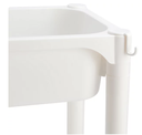 White 4-LAYERS NARROW places Organizer/ منظم أبيض للأماكن الضيقة بأربع طبقات 