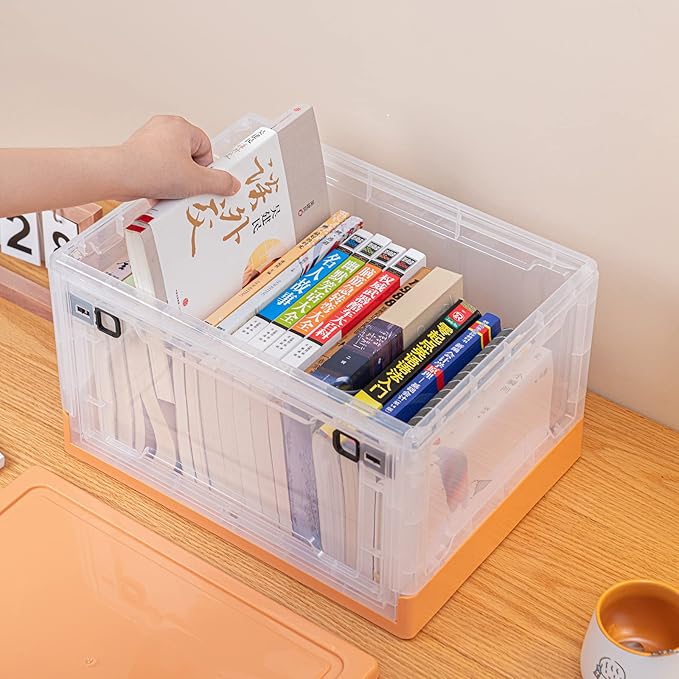 Foldable Storage Box with window/صندوق تخزين قابل للطي مع نافذة