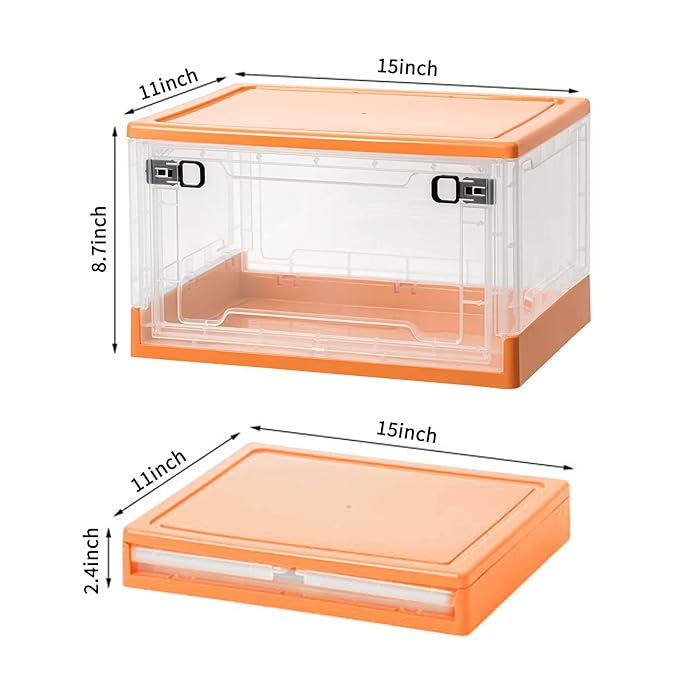 Foldable Storage Box with window/صندوق تخزين قابل للطي مع نافذة