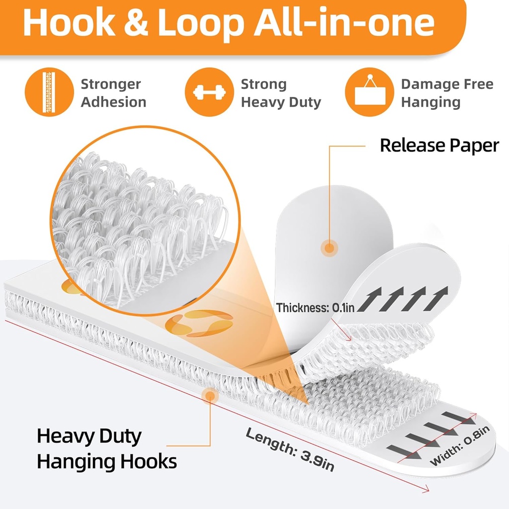 Strong Picture Frames Hanging Strips/شرائط تعليق إطارات الصور القوية