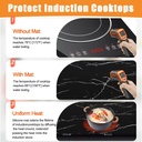 Induction cooking protector mat /حصيرة حماية للطهي 