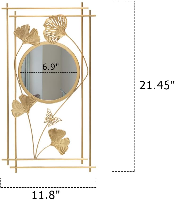 Gold Wall Mirror / مرآة الحائط الذهبية