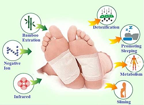 KINOKI CLEASING DETOX FOOT PADS/ لصقات علاج القدم