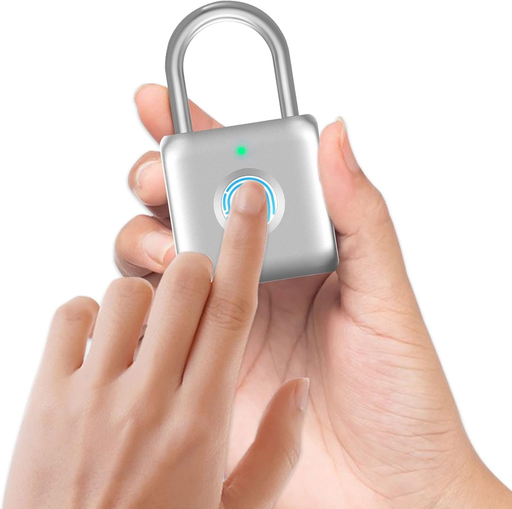 Finger Print Pad-Lock / قفل بصمة الإصبع