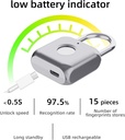 Finger Print Pad-Lock / قفل بصمة الإصبع