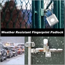 Finger Print Pad-Lock / قفل بصمة الإصبع