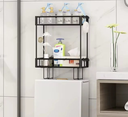 OVER TOILET STORAGE SHELF FOR BATHROOM /رفين تخزين فوق المرحاض للحمام