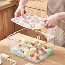 ICE CUBE TRAY CONTAINER 3 LAYERS /علبة صينيات مكعبات الثلج 3 طبقات