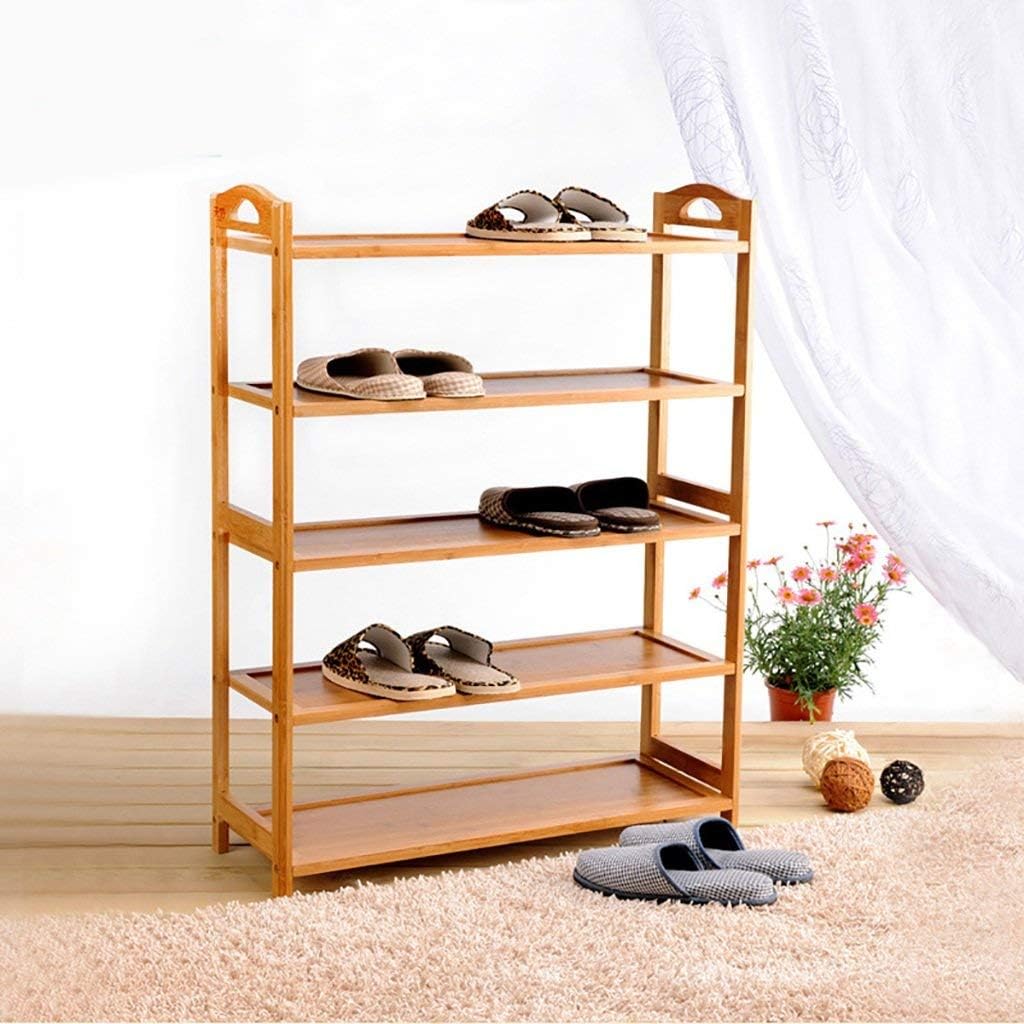  4-layer shoe rack 68*24*64/ رف أحذية خشبي  4 رفوف