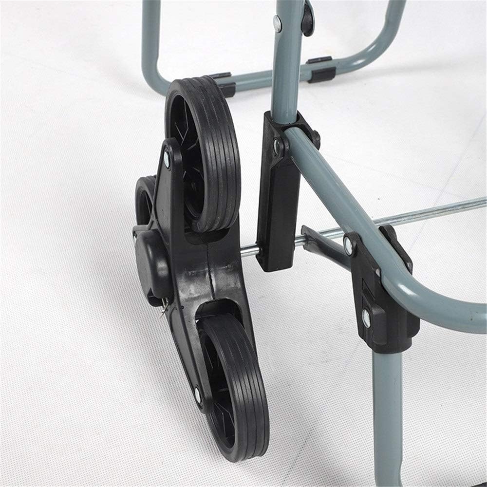 Shopping cart with stool /عربة تسوق مع مقعد