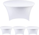 Round Table Cover white-150cm/غطاء طاولة مستديرة أبيض