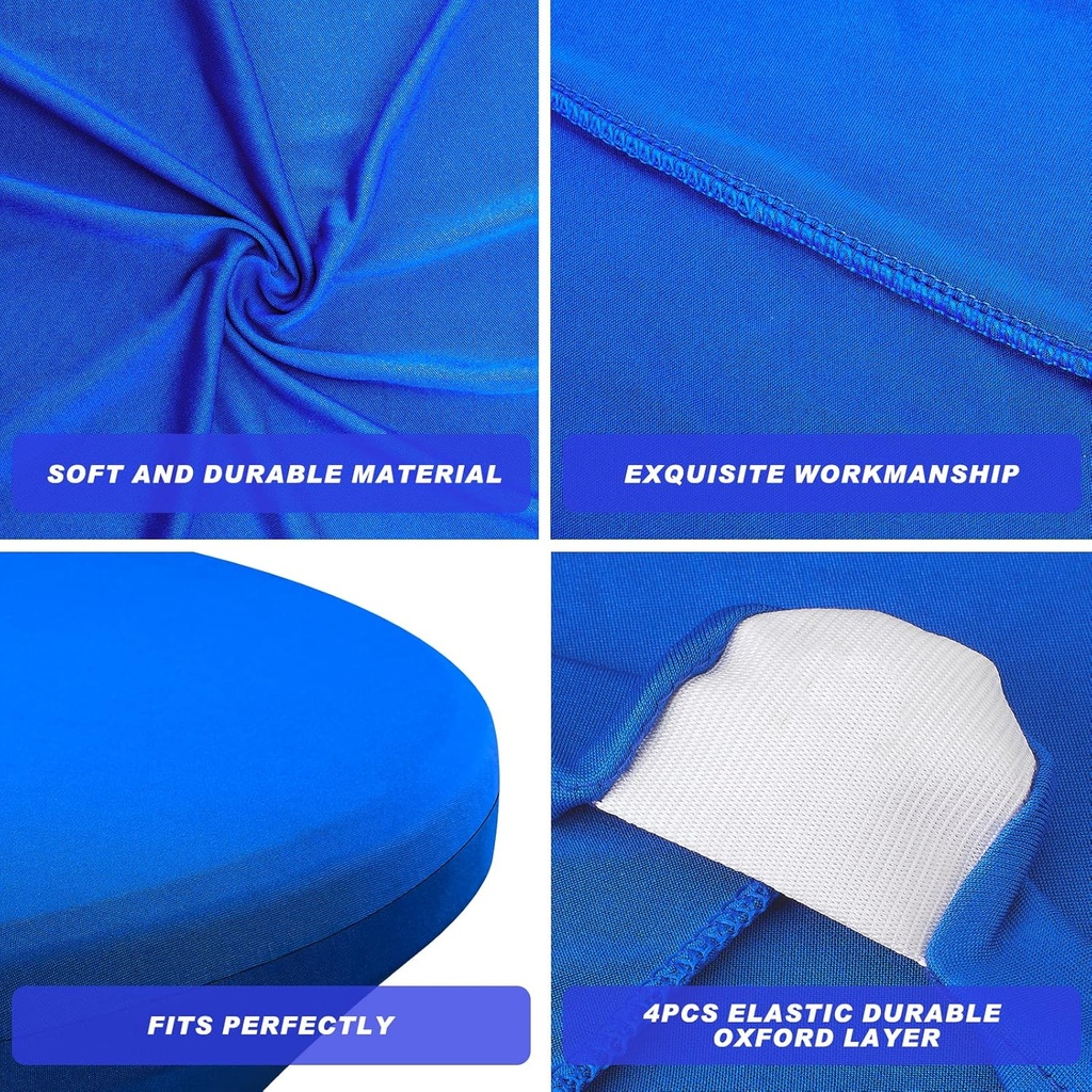 Round Table Cover BLUE-150cm/ غطاء طاولة مستديرة لون الأزرق