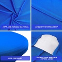 Round Table Cover BLUE-150cm/ غطاء طاولة مستديرة لون الأزرق