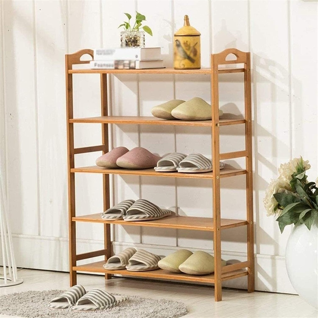  5-layer shoe rack 68*24*83 /رف أحذية خشبي  5 رفوف