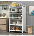 Storage Cabinet 4 Layers+ 1 rack 143x80x32 / خزانة التنظيم 4 ادراج +رف