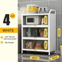STORAGE Cabinet 3 LAYER + 1 rack 112x80x32cm /خزانة التنظيم 3 ادراج +رف