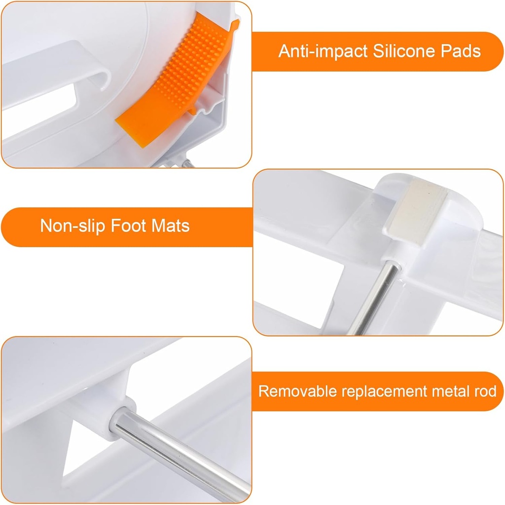Can Organizer Dispenser for Refrigerator 35.5X13.5cm /منظم علب المشروبات للثلاجة