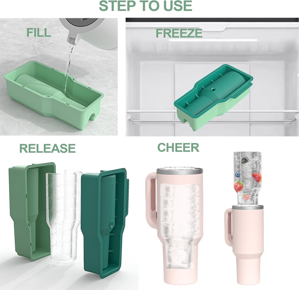 Color Silicone Ice Mold for Mugs /