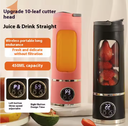 Portable Juicer Cup 450ml /كوب عصارة محمول