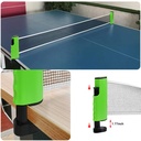 PORTABLE TABLE TENNIS SET 