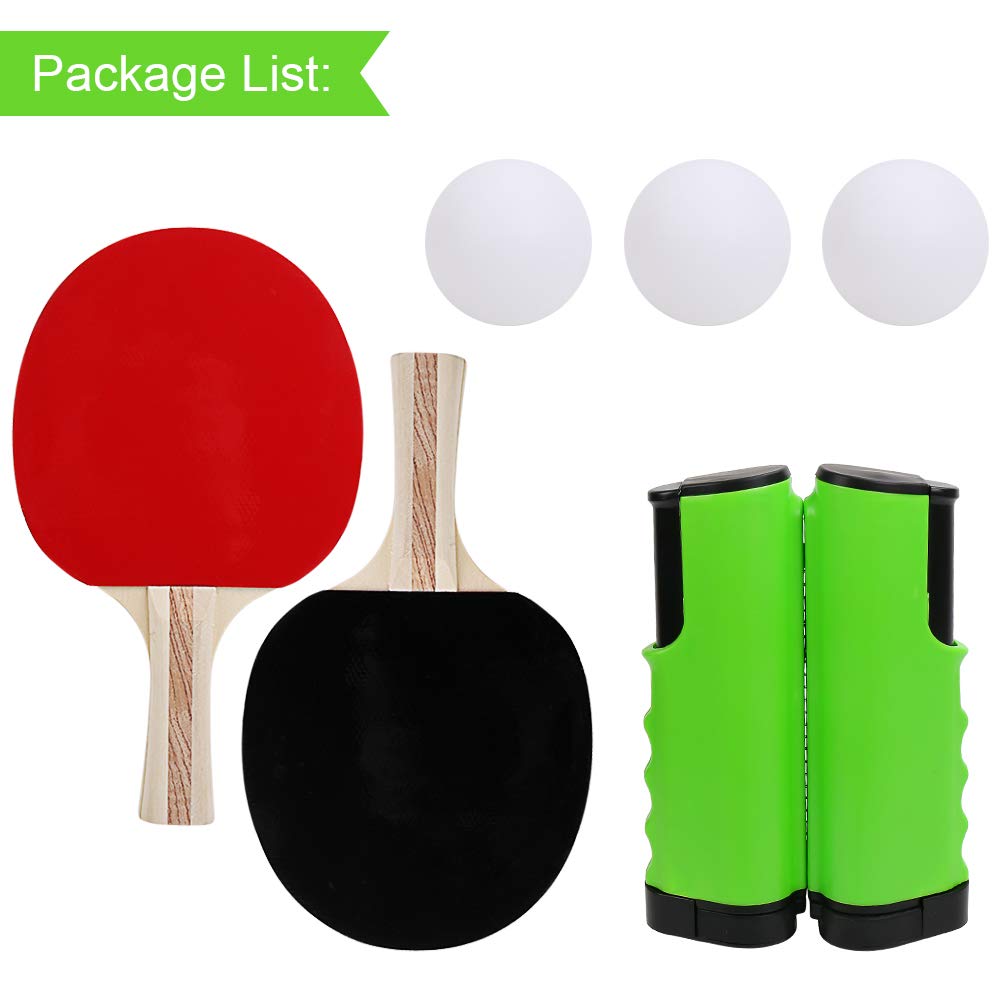 PORTABLE TABLE TENNIS SET 