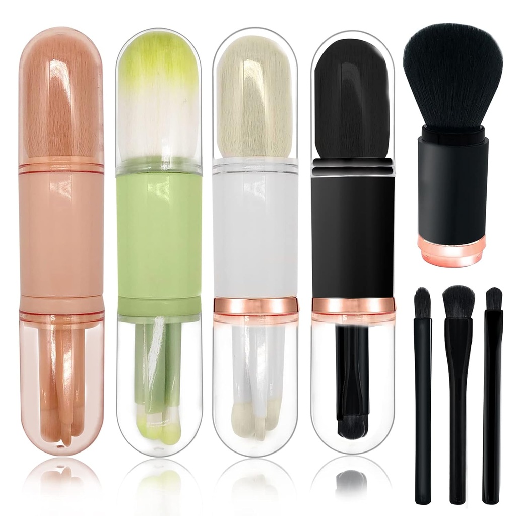 4 in 1 Make Up Brush Box /صندوق فرش المكياج 4 في 1
