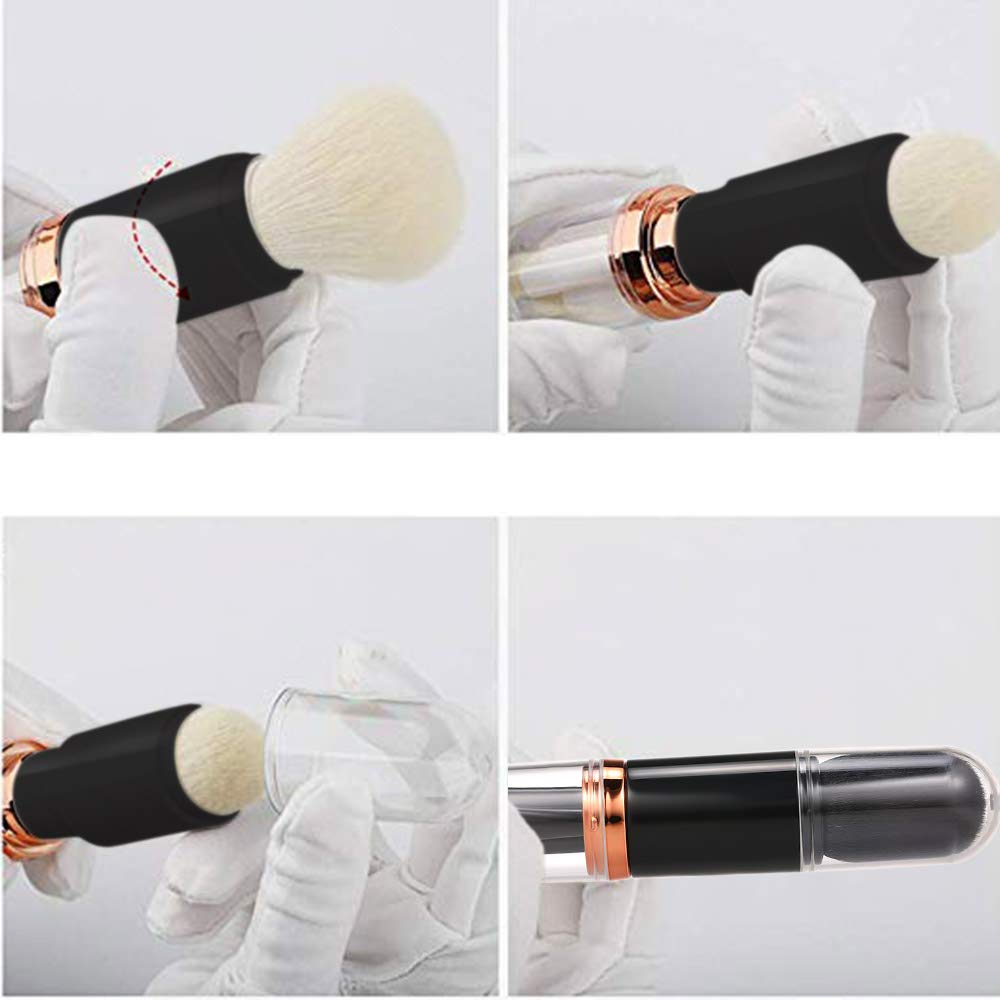 4 in 1 Make Up Brush Box /صندوق فرش المكياج 4 في 1