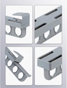 Extendable Pull-out Closet Clothes Rail /سكة تعليق ملابس قابلة للسحب والتمديد