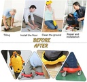 Knee Pad with Wheels For Work 1PC/وسادة ركبة بعجلات للعمل، قطعة واحدة