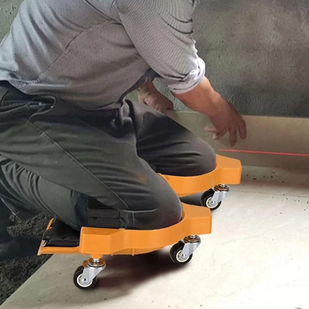 Knee Pad with Wheels For Work 1PC/وسادة ركبة بعجلات للعمل، قطعة واحدة