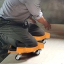 Knee Pad with Wheels For Work 1PC/وسادة ركبة بعجلات للعمل، قطعة واحدة