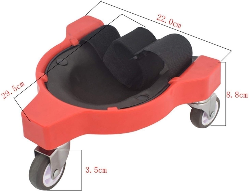 Knee Pad with Wheels For Work 1PC/وسادة ركبة بعجلات للعمل، قطعة واحدة