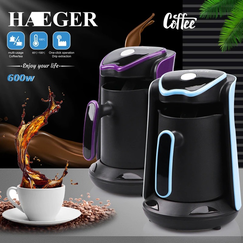 HAEGER TURKISH COFFEE MAKER HG-102S / صانعة القهوة التركية