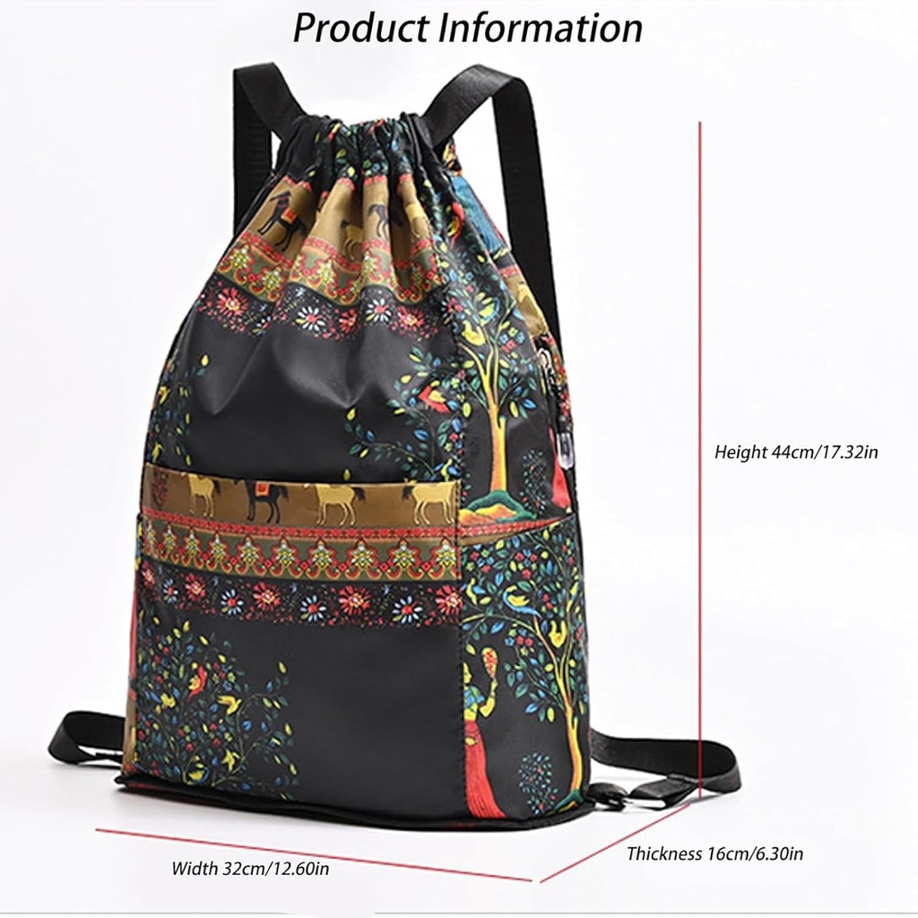 Foldable Large Capacity Backpack/ حقيبة ظهر قابلة للطي بسعة كبيرة