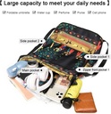 Foldable Large Capacity Backpack/ حقيبة ظهر قابلة للطي بسعة كبيرة