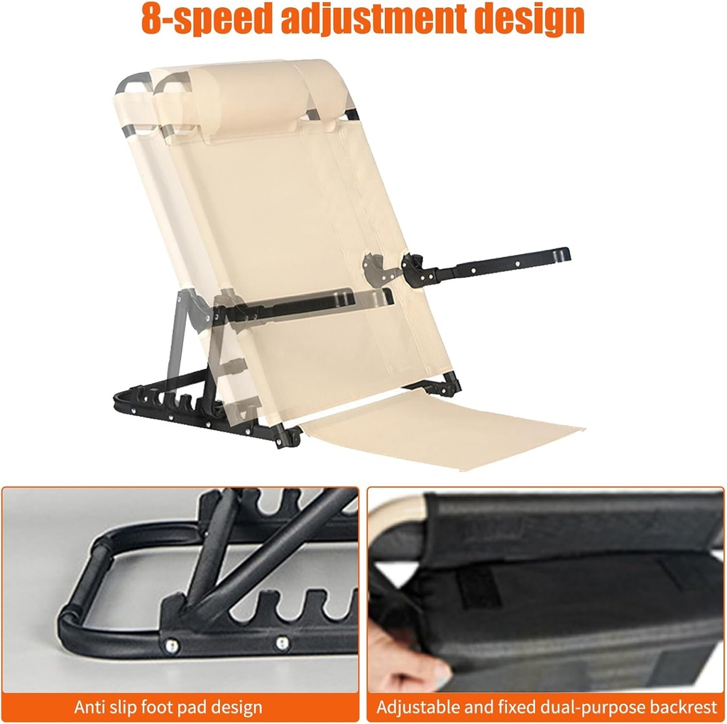 Back Support Adjustable Chair (40-90º)/كرسي دعم الظهر القابل للتعديل (40-90 درجة)