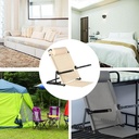 Back Support Adjustable Chair (40-90º)/كرسي دعم الظهر القابل للتعديل (40-90 درجة)