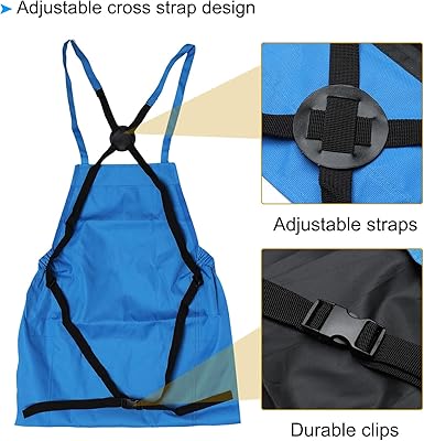 Gardening Apron with Large Pockets /مريلة البستنة ذو الجيوب الكبيرة